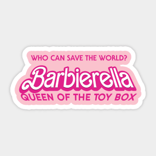 Barbierella Sticker